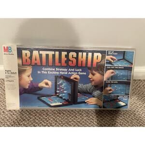 Battleship The Classic Naval Combat Board Game 1984 Milton Bradley Complete